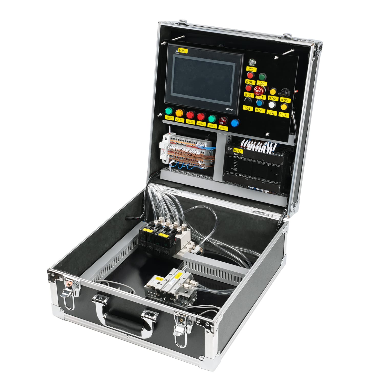 Omron CP2E Pneumatic Sequence Control Training Box (without HMI) – photo 1