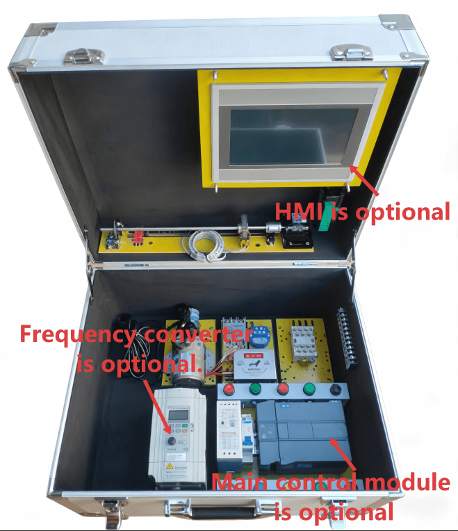 Siemens S7-1200 PLC Training Kit – HMI, Stepper, Analog + Inverter – photo 1
