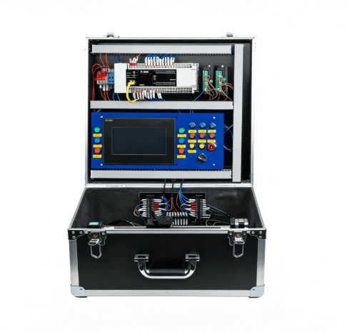 Mitsubishi FX5U 2-Axis Interpolation Motion Training Kit (with HMI) – photo 1