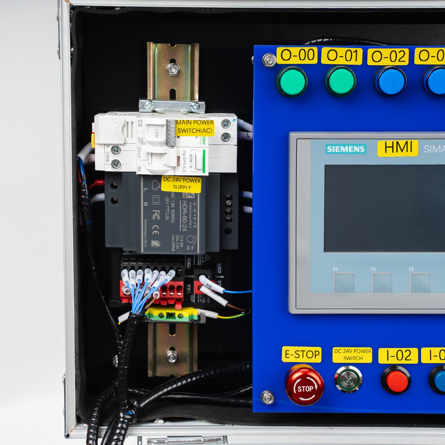 Siemens S7-1200 (1212C) PLC & SINAMICS V20 VFD Training Kit – photo 1