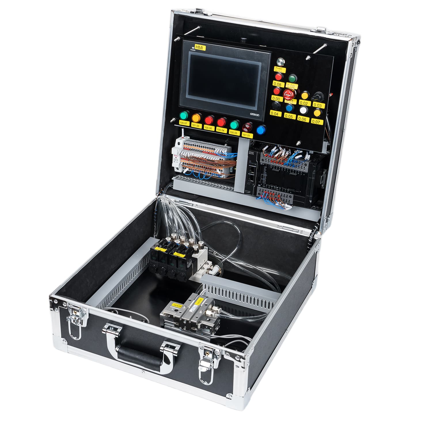 Omron NX1P2 Pneumatic Sequence Control Training Box (without HMI) – photo 1